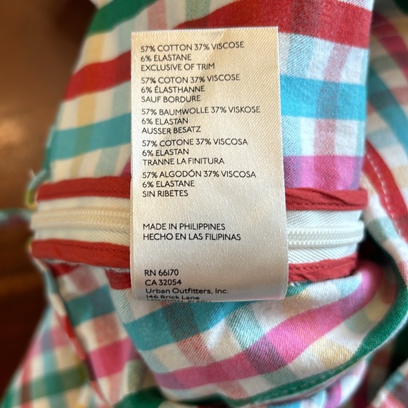 Maeve by Anthropologie Grace Gingham Capri Pants - Picture 15 of 15